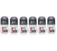 6 x Borotalco Roberts Roll-On Deodorant, Invisible, 50 ml, Anti-Spots, 48-Hour