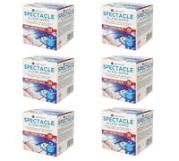 6 x Boxes of 52 Healthpoint Pre-Moistened Optical Wipes (312Total) - Anti-Static, Anti-Streak, Individually Wrapped - For Glasses, Cameras, Screens & More - Lens Wipes Bundle by Kevagh