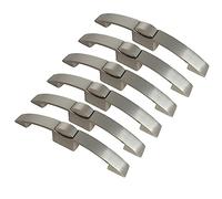 6 x Cabinet Push Button Latch Lock Handle 128mm Catch Door Knob Campervan Motorhome Boat Furniture Fittings