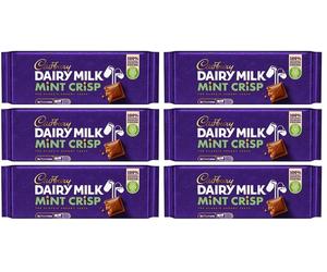 6 x Cadbury Mint Crisp Irish - 53Gm