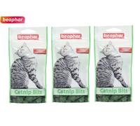 6 X CAT CATNIP TREATS BEAPHAR HEALTHY CATNIP PASTE FILLED NATURAL TREAT