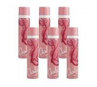 6 X Charlie Pink Body Spray 75ML Perfumed Body Spray Deodorant Revlon