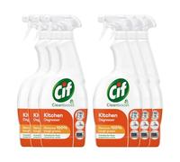 Cif Power & Shine Kitchen Spray 700ml - 6 Pack Bundle