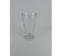6 x Conic Latte 9.7oz Glasses Mug Latte Cafe Cup Catering Coffee Restaurant