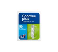 6 x Contour Plus 50 Blood Glucose Test Strips