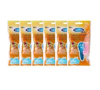 6 x DenTek Fun Flosser Kids for Children with Wild Fruit Flavour