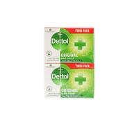 6 x Dettol Original Bar Soap Antibacterial 100g Twin Pack