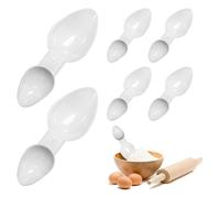 6 x Double-Sided Medicine Spoons | 2.5ml & 5ml Strong Two-Ended Dispensers | Accurate Liquid Dose Measurement for Medicine & Syrups | Reusable & Durable