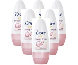 6 x Dove 48H protection Anti-perspirant Roll On 50 ml - Beauty Finish