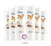 6 x Dove Body love Lotion Pampering care Shea Butter with vanilla 250ml VEGAN