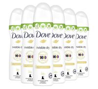 6 x Dove Invisible Dry Spray Anti-Perspirant Deodorant Deodorant Women 6x75ml