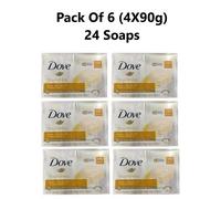 6 X Dove Nourishing Beauty Cream Bar Soap 4 X 90g (24 Soaps)