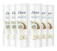 6 X Dove Restoring Ritual Body Lotion 250ml (Coconut Oil & Almond milk)