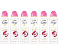 6 x Dove Women Deodorant Spray Go Fresh - Pomegranate and Lemon Verbena - 250 ml