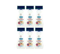 6 x Dr Beckmann Carpet Stain Remover Upholstery Cleaner with Cleaning Brush 650 ml