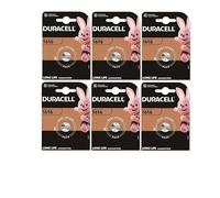 6 x Duracell 1616 Lithium (6 Blister Packs of 1 Battery) 6 Batteries (CR1616)