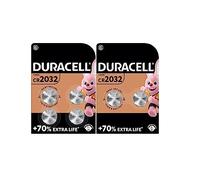 6 x Duracell CR 2032 (1 Blister with 2 Batteries + 1 Blister with 4 Batteries) 6 Batteries (DL/CR2032)