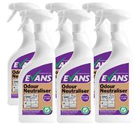 6 x Evans Vanodine Ready To Use Perfumed Air Freshener Odour Neutraliser 750milileter