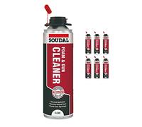 6 x Expanding Foam Gun Cleaner Soudal Liquid Cleaning Solvent 500ml