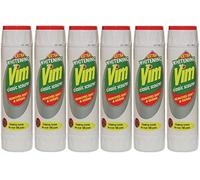 6 x Extra Whitening Vim Classic Scourer Cleaning Product 500g