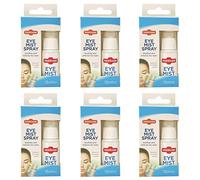 6 x Eye Mist Eyelid Spray for Refreshing Dry Tired Irritated Itch Sore Eyes 15ml