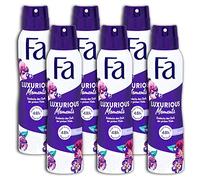 6 x Fa deodorant spray Women 'Luxurious Moments - 150 ml