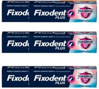 6 x Fixodent?Denture Adhesive Cream Food Seal 40g by Fixodent