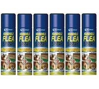 6 x Flea Spray For The Home | Kills Fleas Instantly | Household Flea Treatment For House Cat Dog Pet Beds Carpet (Pack of 6)