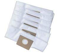 6 x Fleece Filter Bags Compatible with Karcher NT 361 Eco M A, NT 361 Eco N | NT 361 Eco Premium, NT 361 Eco TE - wet/dry, Vacuum Cleaner Bags 6.907-479.0 Replacement