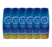 6x Fun Time Tingle Stimulating Lube Water Based Intimate Lubricant 75ml