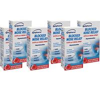 6 x GALPHARM Blocked Nose Relief Nasal Spray OXYMETAZOLINE HAYFEVER Catarrh