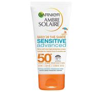 6 x Garnier Ambre Solaire Baby Sensitive Adv SPF50+ Sun Protection Lotion 50ml