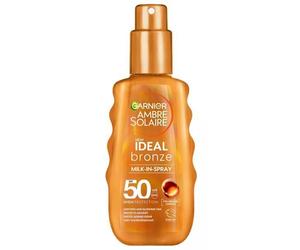 6 x Garnier Ambre Solaire Ideal Bronze Milk-In Spray SPF50 150ml