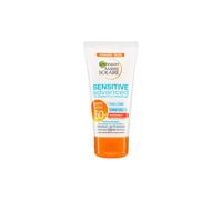 6 x Garnier Ambre Solaire Sensitive Advanced SPF50+ Sun Protection Lotion 50ml