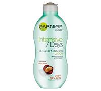 Garnier Intensive 7 Days Shea Butter & Probiotic Extract Body Lotion 250ml, Ultra Replenishing Moisturiser, Up to 7 Days Hydration, For Very Dry Skin, Fast Absorbing & Non Greasy