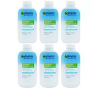 6 x Garnier Simply Essentials 2-in-1 Makeup Remover - 200ml x 6