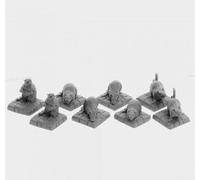 6 x GIANT RATS - Reaper Bones miniature role playing and war game - 77016