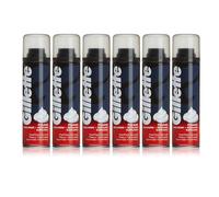 6 x Gillette Classic Regular Basic Shaving Foam 200ml