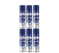 6 X GILLETTE SERIES MOISTURIZING SHAVE GEL WITH COCOA BUTTER, 200ML (Pack of 6)