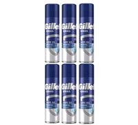 6 x Gillette Series Shave Gel Moisturising With Cocoa Butter 200ml EXP 11/27