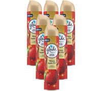 6 x Glade Aerosol Air Freshener 300ml - Warm Apple Pie