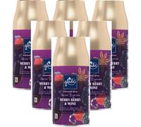 6 x Glade Automatic Spray Refill 269ml - Merry Berry & Wine
