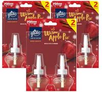 6 x Glade Electric Plug In Refill 20ml - Warm Apple Pie