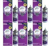 6 X Glade Touch & Fresh Air freshner Refill 12ml - Lavender