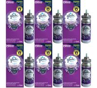 6 X Glade Touch n Fresh Air freshner Refill 12ml - Lavender