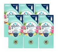 6 X Glade Touch n Fresh Refill Exotic Tropical Blossom 10ml