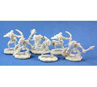 6 x GOBLINS WARRIORS - Reaper Bones miniature role playing and war game - 77024