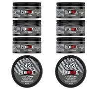 6 x got2b Phenomenal Wave Cream Hair Wax for Men Styling Cream, 100 ml (Pack of 6)