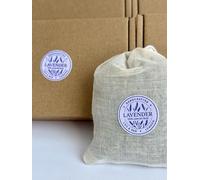 6 x Handcrafted 100% Organic Lavender Buds, Cotton Bags, Wedding, Gift, Special Occation, Pure Dried Lavender for Closets and Drawers, 100% Natural Reusable Cotton Bags 10g each