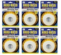 2 X Hard As Nails Mounting Tape Heavy Duty Double Sided 50kg per Roll 24mm X 5m